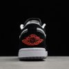 2021 Air Jordan 1 Low Lifestyle Infrared Black/Infrared 23-White-Grey Basketball Shoes 553558-029-3