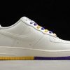2021 Latest Nike Air Force 1 07 Low SU19 AF1 White Purple Yellow For Sale CT1989-106-2