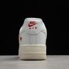 2021 Latest Nike Air Force 1 Valentine’s Day White Sail-University Red DD7117-100-3