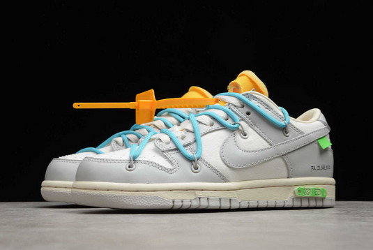 2021 Latest Off-White x Nike SB Dunk Low The 50 NO.2 On Sale DM1602-115