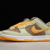 2021 Nike Dunk Low Dusty Olive Dusty Olive Pro Gold Lifestyle Shoes DH5360-300-4
