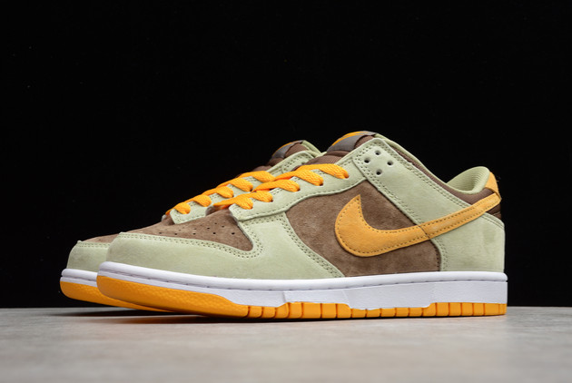 2021 Nike Dunk Low “Dusty Olive” Dusty Olive/Pro Gold Lifestyle Shoes ...