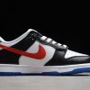 2021 Nike Dunk Low South Korea Black White-Red-Blue Lifestyle Shoes DM7708-100-1