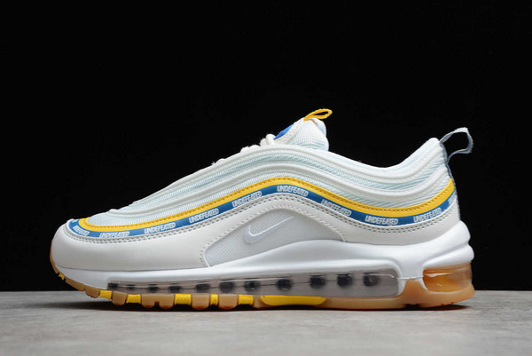 Latest Undefeated x Nike Air Max 97 Sail White-Aero Blue-Midwest Gold Outlet Online DC4830-100