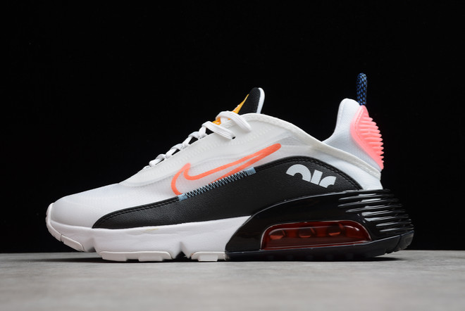 New Arrival Nike Air Max 2090 White/Black/Pink Glow/Starfish On Sale DC4464-100
