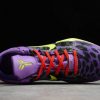 2021 Cheap Nike Zoom Kobe 7 Supreme Christmas Leopard 488244-500-4