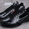 2021 Nike Zoom Kobe 5 Black Out Sneakers On Sale 386429-003-3