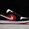 Air Jordan 1 Low Black Toe Black White Gym Red Sneakers For Sale DC0774-016-1