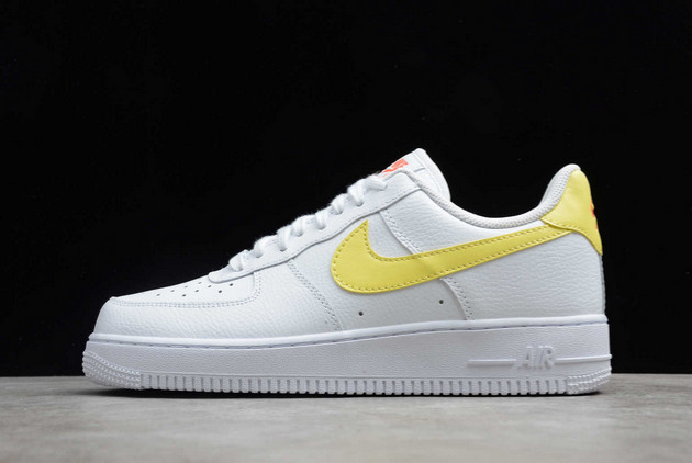 Nike Air Force 1 07 White Light Citron For Sale 315115-160