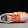 2021 Cheap Nike Dunk Low White Orange Blaze-Gold CU1726-002-3