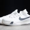 2021 Cheap Nike Kobe 10 Fundamentals White Wolf Grey-Black 705317-100-1