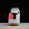 Nike Air Force 1 Low NBA Pack White White-Bright Crimson-Black For Sale CT2298-101-2