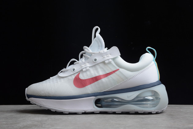 Nike Air Max 2021 White Navy-Red For Sale DC9478-100