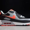Nike Air Max 90 Radiant Red Black Radiant Red-White-Wolf Grey For Sale CZ4222-001-2