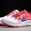 Nike Air Zoom Pegasus 38 By You Custom Red White Navy Running Shoes For Sale DJ0958-991-4