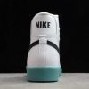 Nike Blazer Mid 77 VNTG Suede White Leather Black Light Blue For Sale BQ6805-101-2