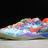 Nike What The Kobe 8 Electric Orange/Deep Night-Violet-Bright Citrus For Sale 635438-800-4