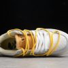 Off-White x Nike Dunk Low Lot 48 of 50 Grey Yellow For Sale DM1602-107-4