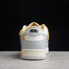Off-White x Nike Dunk Low Lot 48 of 50 Grey Yellow For Sale DM1602-107-3