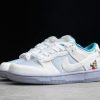 2021 Cheap Nike Dunk Low Ice White Silver-Blue DO2326-001-1