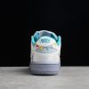 2021 Cheap Nike Dunk Low Ice White Silver-Blue DO2326-001-3