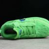 Kids Air Jordan 1 Mid Green Fluff Blue For Sale CU5378-800-4