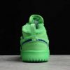 Kids Air Jordan 1 Mid Green Fluff Blue For Sale CU5378-800-3