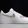 Nike Air Force 1 07 AF1 Flower Power White Multi-Color For Sale DD8959-100-1