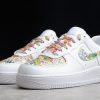 Nike Air Force 1 07 AF1 Flower Power White Multi-Color For Sale DD8959-100-4