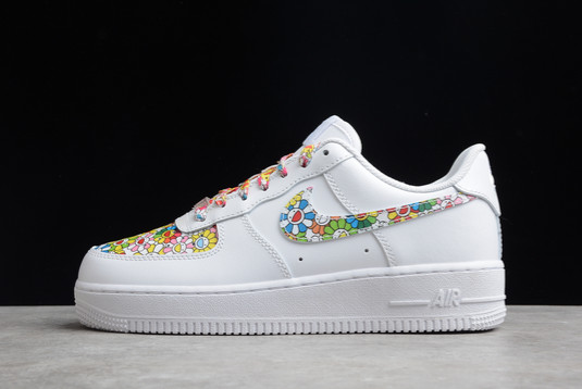 Nike Air Force 1 07 AF1 Flower Power White Multi-Color For Sale DD8959-100