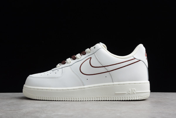 Nike Air Force 1 ’07 AF1 OFF-White Coffee For Sale CL6326-138
