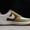 Nike Air Force 1 Low White/Brown-Olive Green For Sale DB2260-199-1