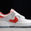 Nike Dunk Low Disrupt Summit White Gym Red For Sale CK6654-101-1