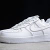 Stussy x Nike Air Force 1 Low White Silver Reflective For Sale BQ6246-019-1