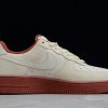 2021 Cheap Nike Air Force 1 07 Low SE Beige White Brown Gold AA1391-111-2