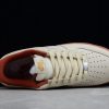 2021 Cheap Nike Air Force 1 07 Low SE Beige White Brown Gold AA1391-111-4