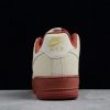2021 Cheap Nike Air Force 1 07 Low SE Beige White Brown Gold AA1391-111-3