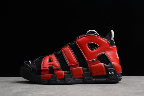 2021 Cheap Nike Air More Uptempo Black Navy Red DM0017-001