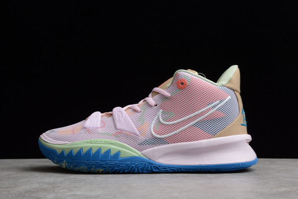 2021 Cheap Nike Kyrie 7 EP 1 World 1 People Regal Pink CQ9327-600