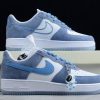 Nike Air Force 1 07 Low First Use White Blue For Sale DA8302-202-4