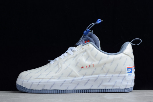 Nike Air Force 1 Experimental Postal Ghost White Ghost-Ashen Slate-Game Royal For Sale CZ1528-100