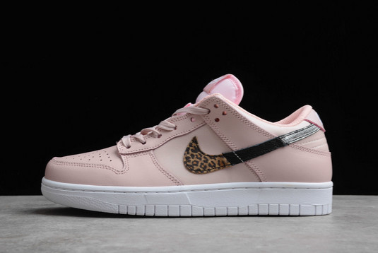 Nike Dunk Low Animal Print Dusty Pink Black-White For Sale DD7099-200