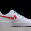 Cheap Nike Air Force 1 ’07 Low Christmas White Blue-Red CW2288-111-2