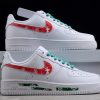 Cheap Nike Air Force 1 ’07 Low Christmas White Blue-Red CW2288-111-1