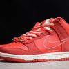 Cheap Nike Dunk High First Use University Red Sail DH0960-600-1