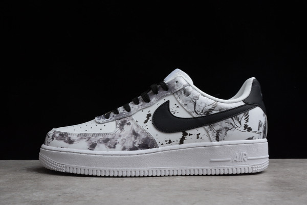 Nike Air Force 1 ’07 Low AF1 White Black For Sale CW2288-111