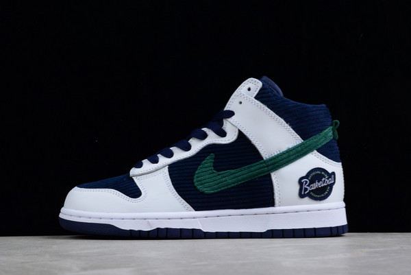 Nike Dunk High Sports Specialties White Blue-Green For Sale DH0953-400