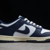 Nike Dunk Low White Navy Blue For Sale DD1503-115-2