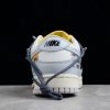 Off-White x Nike Dunk Low Dear Summer Lot 41 of 50 Sail Neutral Grey Flint Grey For Sale DM1602-105-5