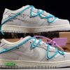 Off-White x Nike Dunk Low Lot 36 of 50 Sail Neutral Grey Energy For Sale DJ0950-107-3